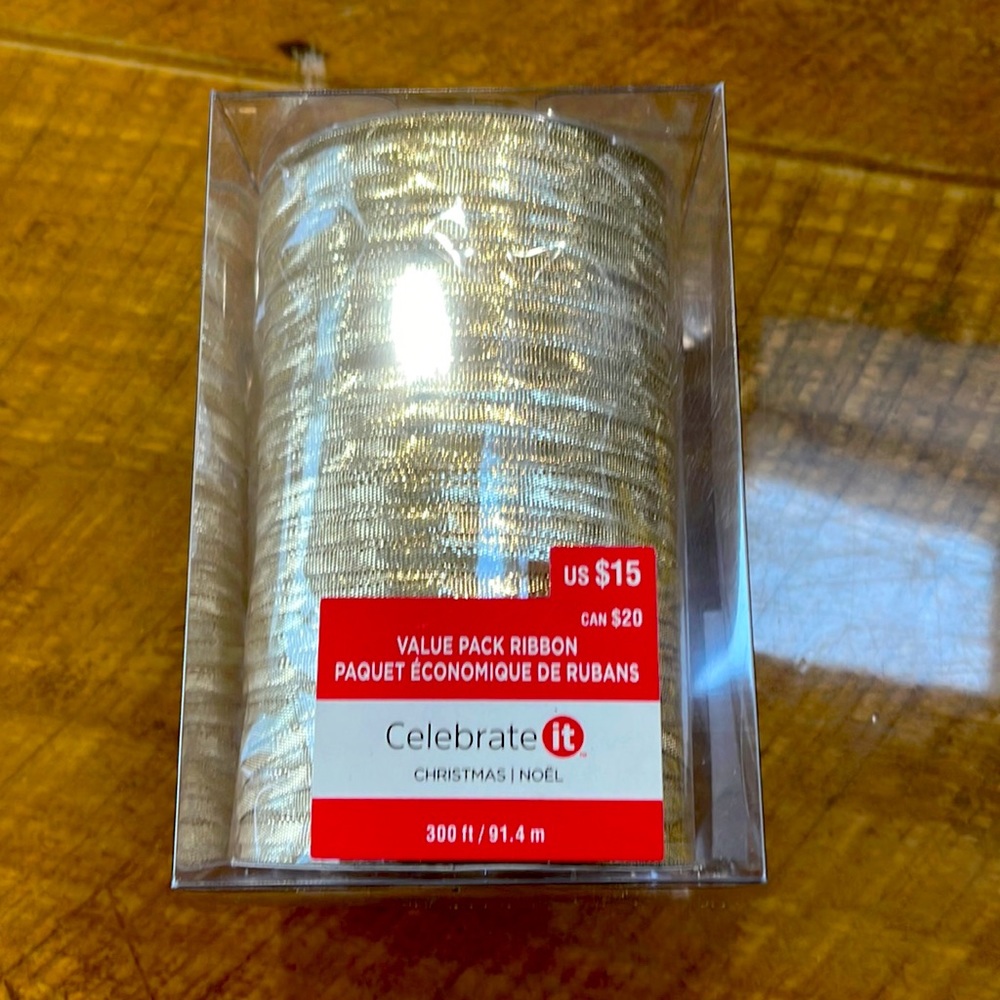 Gold Ribbon - new in box